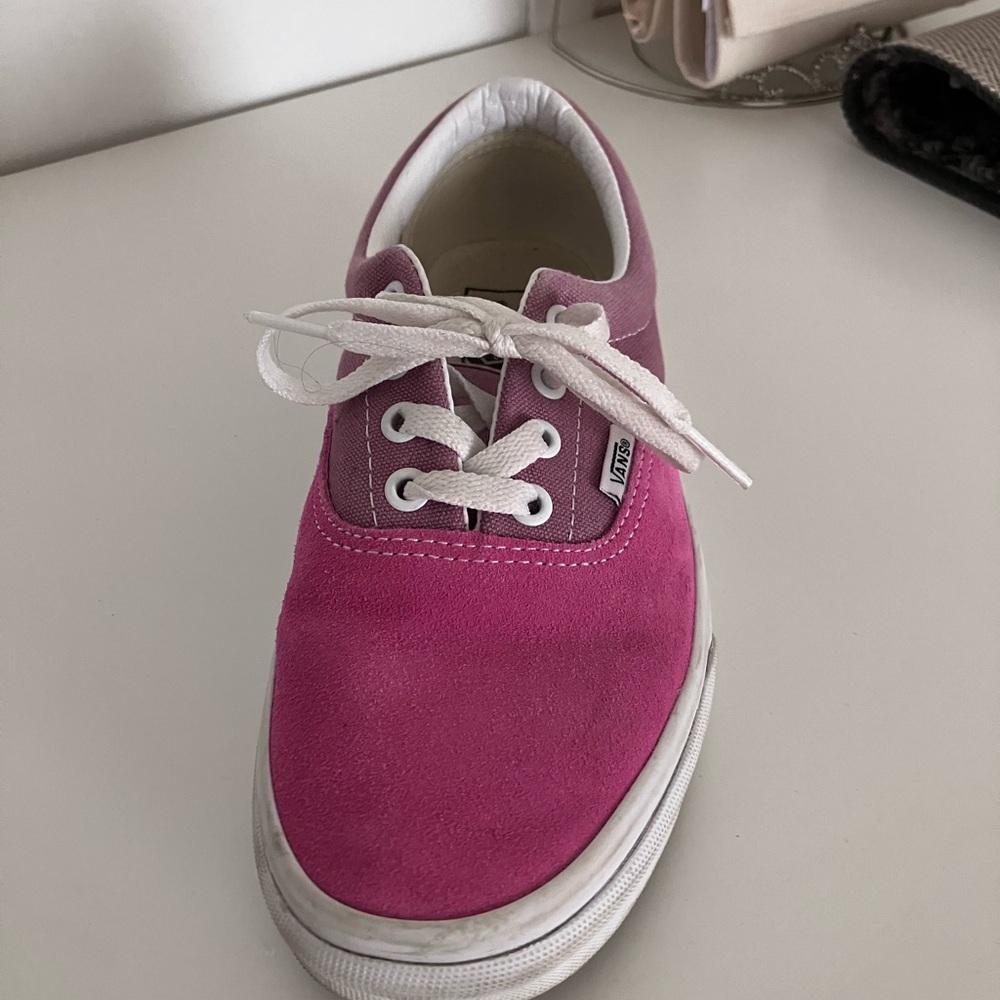 Two Tone Pink Vans